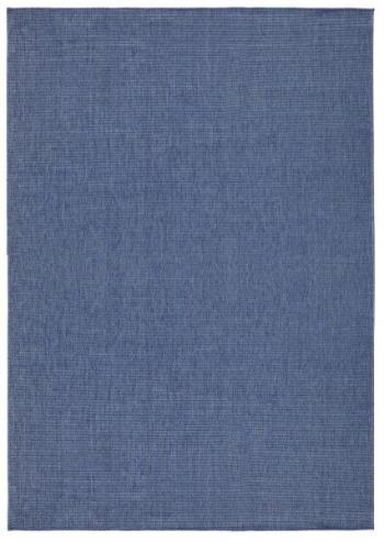 NORTHRUGS - Hanse Home koberce Kusový koberec Twin-Wendeteppiche 103100 blau creme - 80x150 cm Modrá