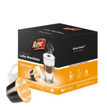 René Latte Macchiato kapsle pro Dolce Gusto 16ks