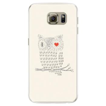 Silikonové pouzdro iSaprio - I Love You 01 - Samsung Galaxy S6 Edge