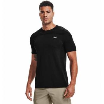 Under Armour Pánské triko Seamless SS, Černá, M