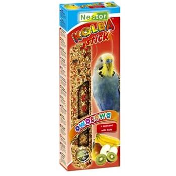 Nestor Tyčinka pro papoušky s ovocem 85g 2ks (5901636000141)