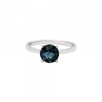 Prsten s london blue topazem 324-772-059L 51-2.30g