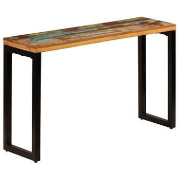 Konzolový stolek 120x35x76 cm masivní recyklované dřevo a ocel (247335)