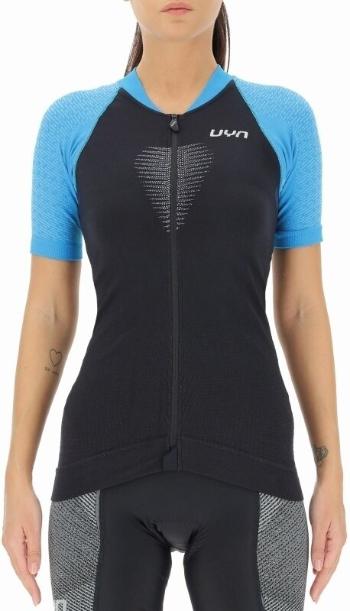 UYN Granfondo OW Biking Lady Short Sleeve Dres Blackboard/Danube Blue XS