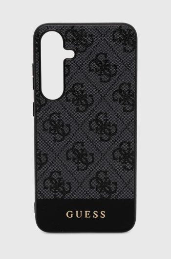 Obal na telefon Guess S24+ S926 černá barva, GUHCS24MG4GLGR