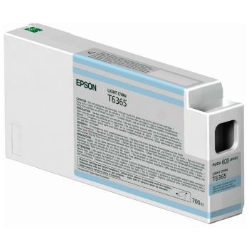 EPSON T6365 (C13T636500) - originální cartridge, světle azurová, 700ml