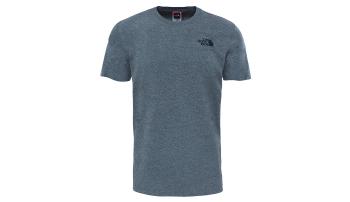 The North Face M S/S Red Box Tee šedé NF0A2TX2JBV