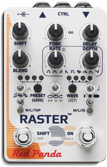 Red Panda Raster V2 Delay Kytarový efekt