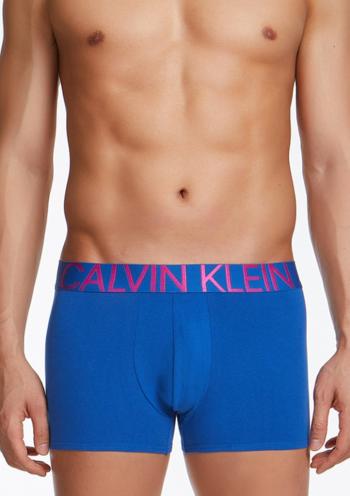 Pánské boxerky Calvin Klein NB1703 S Modrá