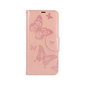 TopQ Samsung A52 knížkové Butterfly růžové světlé 62469 (Sun-62469)