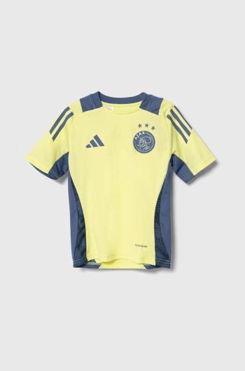 Dětské tričko adidas Performance AJAX TRSY žlutá barva, IT5072