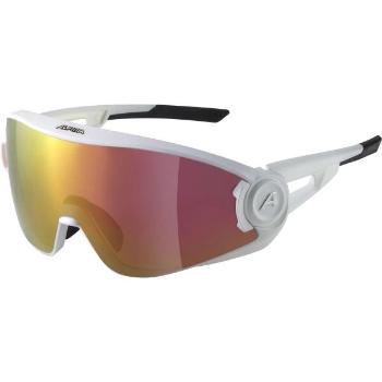 Alpina Sports 5W1NG QV Fotochromatické sluneční brýle, bílá, velikost UNI
