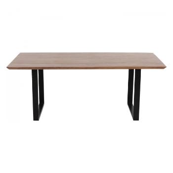 Stůl Synphony Walnut 180×90 cm – černý