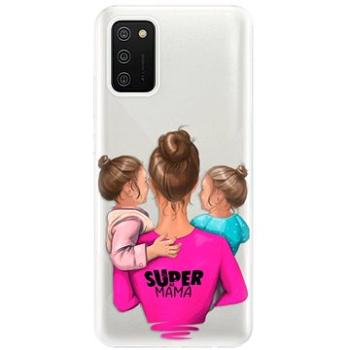 iSaprio Super Mama - Two Girls pro Samsung Galaxy A02s (smtwgir-TPU3-A02s)