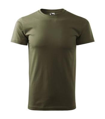 MALFINI Pánské tričko Basic - Military | L
