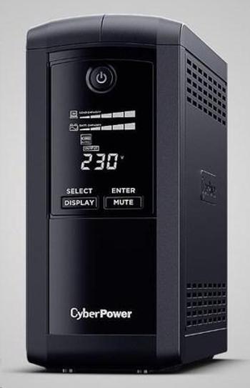 CyberPower Value PRO SERIE GreenPower UPS 1000VA/550W, IEC zásuvky, VP1000EILCD