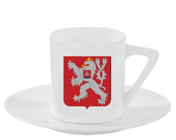 Espresso hrnek s podšálkem 100ml První republika