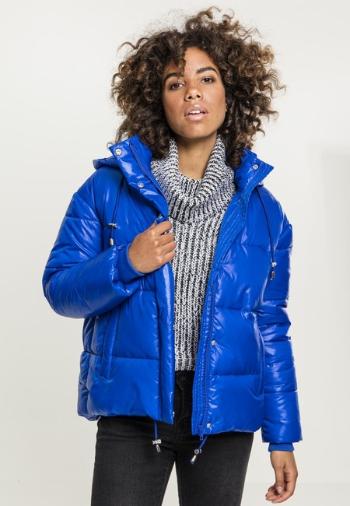Urban Classics Ladies Vanish Puffer Jacket royalblue - 3XL