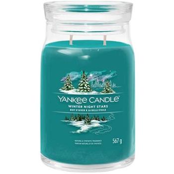 YANKEE CANDLE Signature sklo 2 knoty Winter Night Stars 567 g (5038581141800)