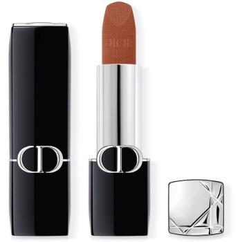 DIOR Rouge Dior dlouhotrvající rtěnka plnitelná odstín 737 Mystère Velvet 3,5 g