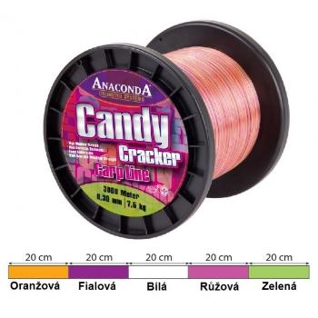 Anaconda vlasec candy cracker 1200 m-průměr 0,36 mm / nosnost 10,6 kg