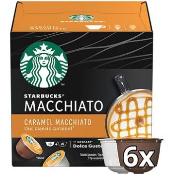 STARBUCKS® Caramel Macchiato by NESCAFE® DOLCE GUSTO® kávové kapsle 12 ks