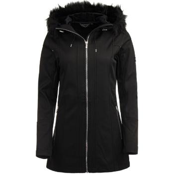 ALPINE PRO BLYTHA Dámský softshellový kabát, černá, velikost S