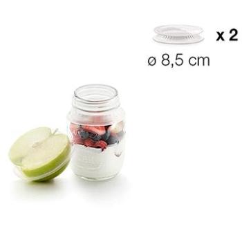 Lékué silikonové víčka na potraviny Reusable o 8,5 cm, 2ks (3401200B04U017)