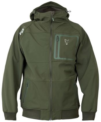 Fox mikina collection green silver shell hoodie-velikost l