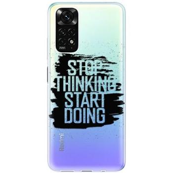 iSaprio Start Doing pro black pro Xiaomi Redmi Note 11 / Note 11S (stadob-TPU3-RmN11s)