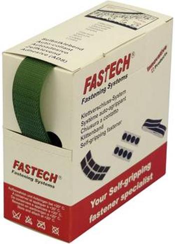 K našití pásek se suchým zipem FASTECH® B25-STD-H-033505, (d x š) 5 m x 25 mm, zelená, 5 m