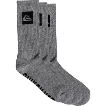Quiksilver 3 CREW PACK M SOCK Pánské ponožky, šedá, velikost 40-45