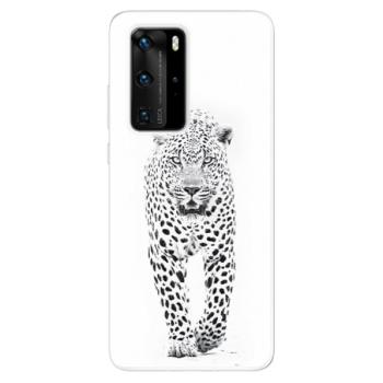 Odolné silikonové pouzdro iSaprio - White Jaguar - Huawei P40 Pro