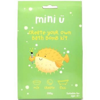 Mini-U Create Your Own Bath Bomb Kit set na výrobu šumivých bomb do koupele 200 g