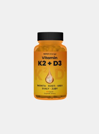 Doplněk stravy: Vitamin K2 + D3 MOVit Energy (60 kapslí)