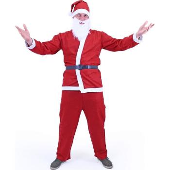 Rappa Kostým Santa Claus bez vousů