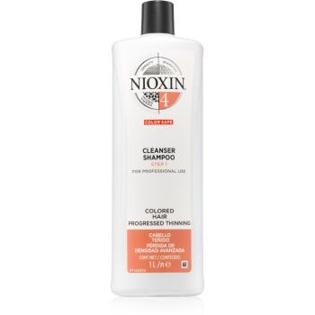 Nioxin System 4 Color Safe jemný šampon pro barvené a poškozené vlasy 1000 ml