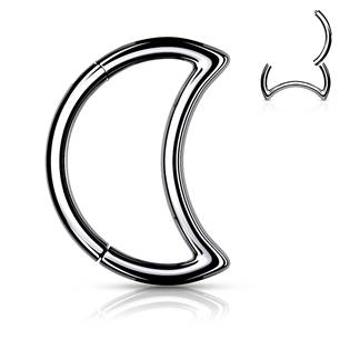 Šperky4U Ocelový piercing do nosu - tragus / helix - NS0036-ST