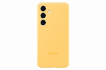 Samsung Silikonový zadní kryt pro Samsung Galaxy S24 EF-PS921TYEGWW, žlutý