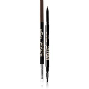 Bourjois Brow Reveal precizní tužka na obočí s kartáčkem odstín 003 Dark Brown 0,09 g