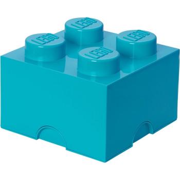 LEGO Úložný box 25 x 25 x 18 cm Azurová