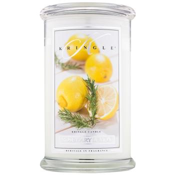 Kringle Candle Rosemary Lemon vonná svíčka 624 g