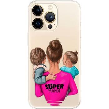 iSaprio Super Mama - Boy and Girl pro iPhone 13 Pro Max (smboygirl-TPU3-i13pM)