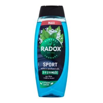 Radox Sport Mint And Sea Salt 3-in-1 Shower Gel 450 ml sprchový gel pro muže