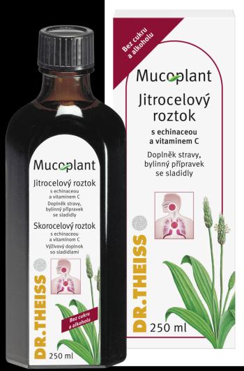 Mucoplant jitrocelový sirup s Echinaceou a vitamínem C 250 ml