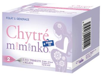 Chytré miminko s DHA 30 tablet + 30 kapslí