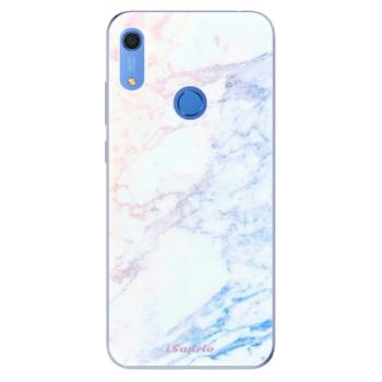 Odolné silikonové pouzdro iSaprio - Raibow Marble 10 - Huawei Y6s