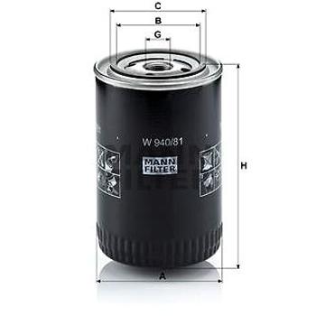 MANN-FILTER W940/81 (W940/81)