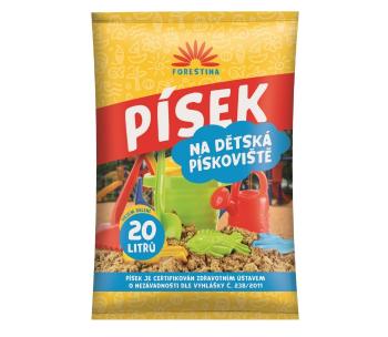 Piesok do detských pieskovísk - 20 litrov