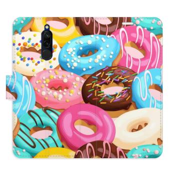 Flipové pouzdro iSaprio - Donuts Pattern 02 - Xiaomi Redmi 8